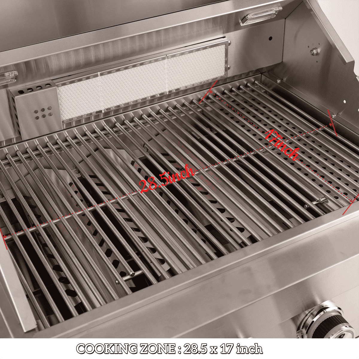 65" 4-Burner 72,000 BTU Black Outdoor Kitchen Island Grill + Side Burner + Rotisserie kit