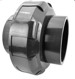 Item # 897-040, Sch80 PVC - Union (O-Ring Type) - 4" x 4"