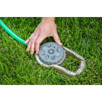 Metal 8-Pattern Lawn Sprinkler on Weighted Base | 28515