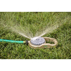 Metal 8-Pattern Lawn Sprinkler on Weighted Base | 28515