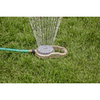 Metal 8-Pattern Lawn Sprinkler on Weighted Base | 28515