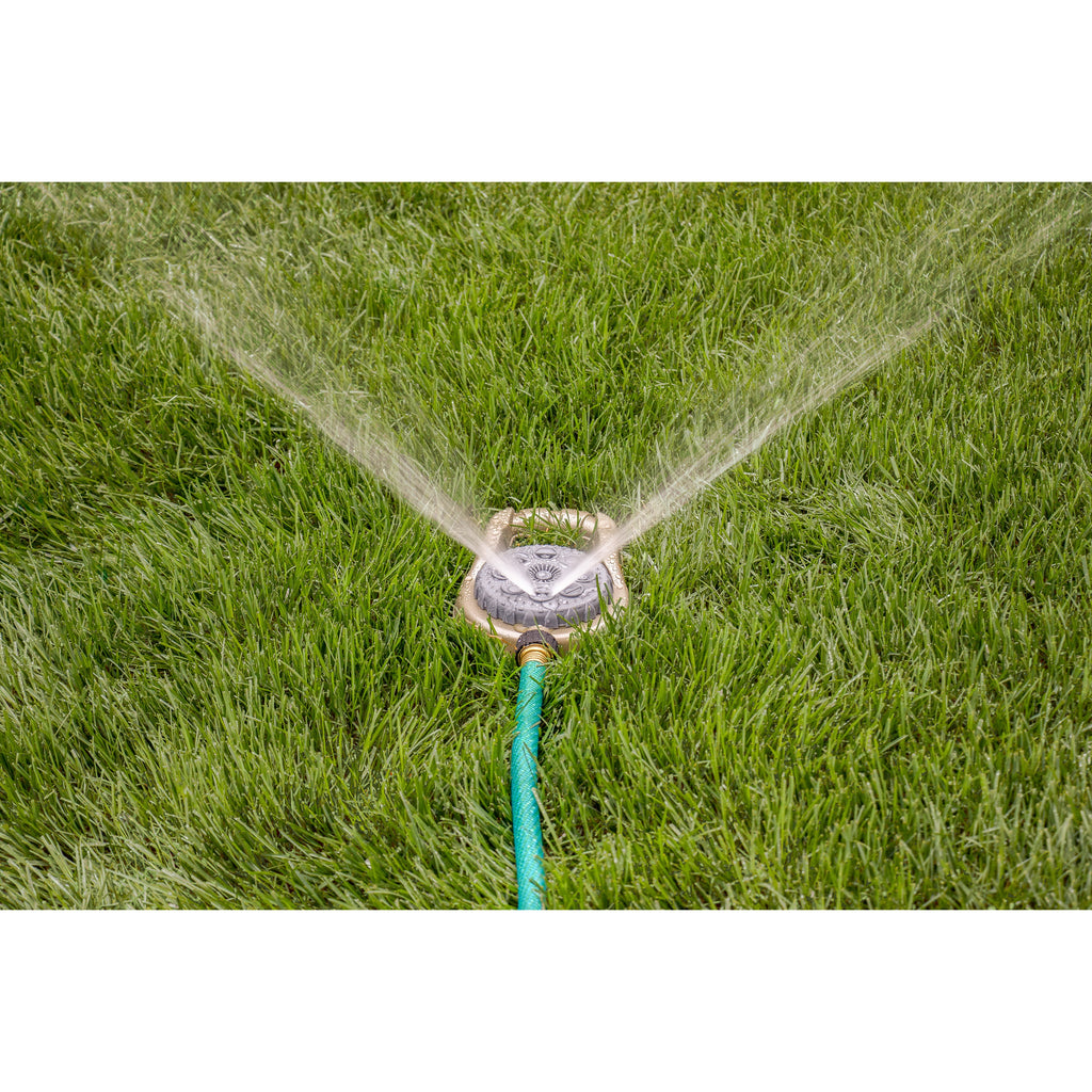 Metal 8-Pattern Lawn Sprinkler on Weighted Base | 28515