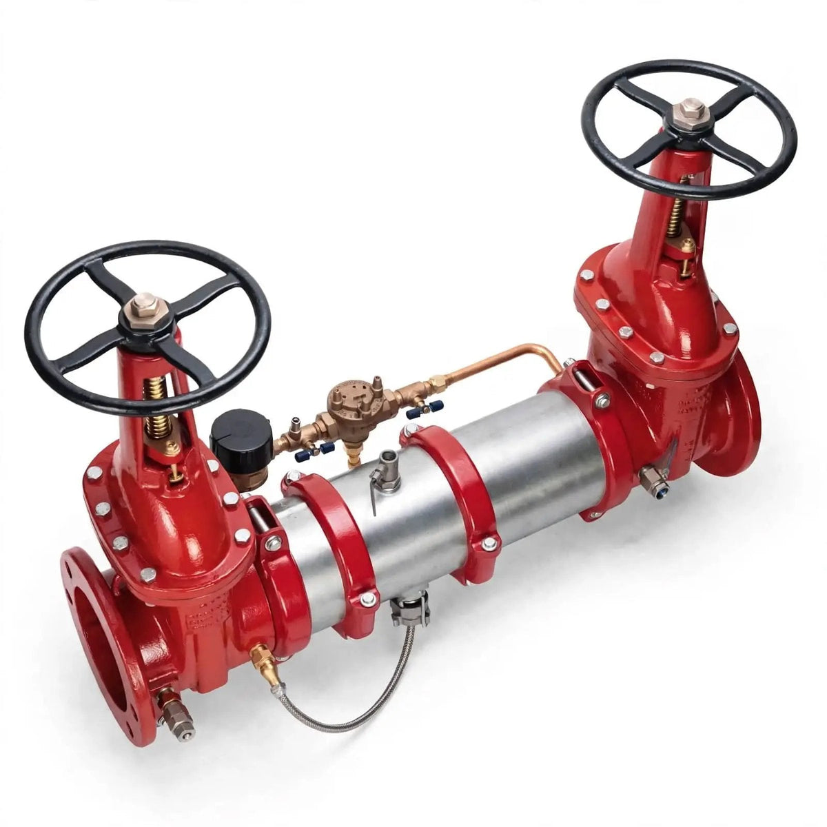 8" Reduced Pressure Detector Assembly Z Pat with OS and Y Valve