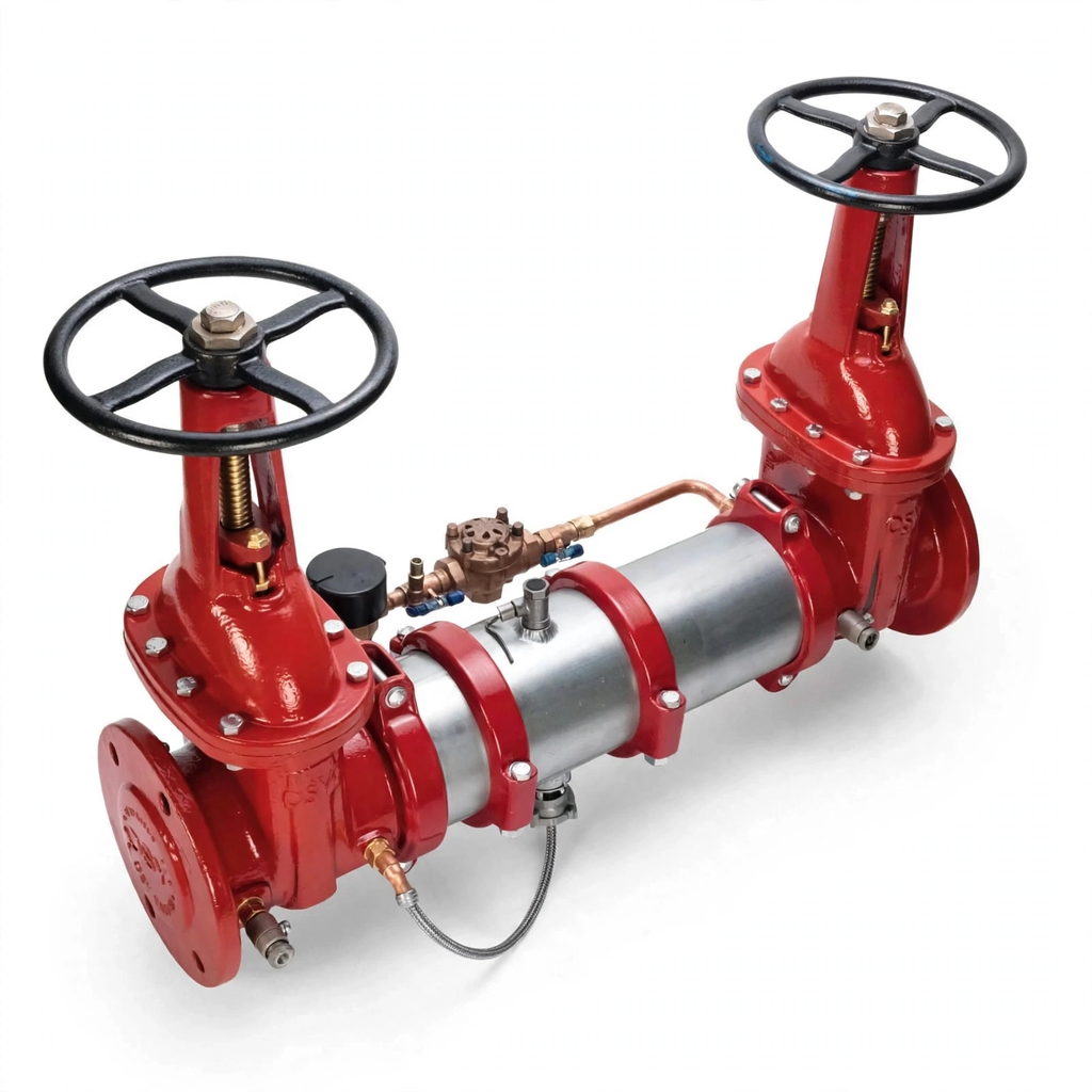 8" Reduced Pressure Detector With OSY Domestic Valve
