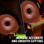 Abrasive Cut-Off Wheels 4-1/2" x 7/8" for Metal — 5-Pack Cutting Discs for Steel, Iron & Rebar