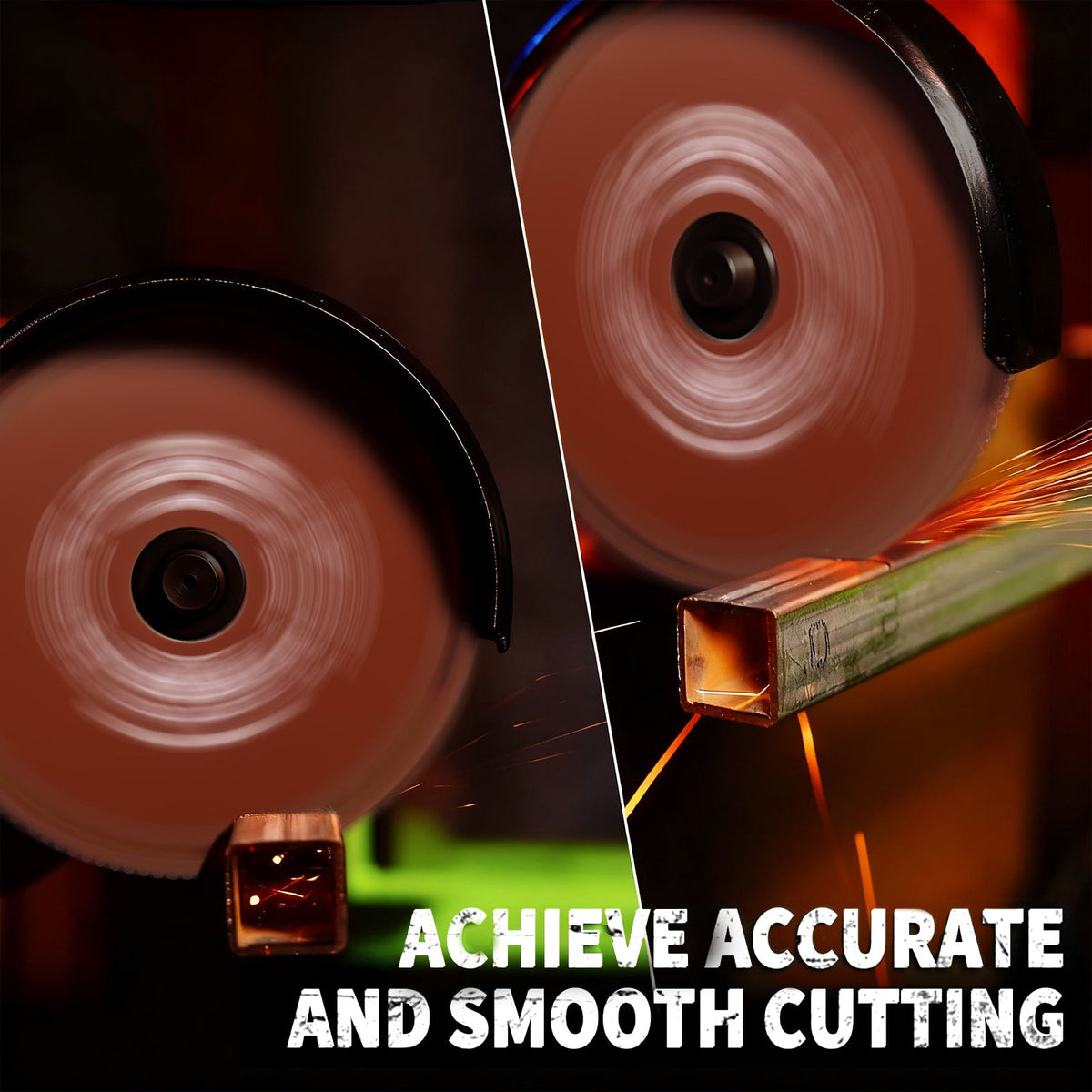Abrasive Cut-Off Wheels 4-1/2" x 7/8" for Metal — 5-Pack Cutting Discs for Steel, Iron & Rebar