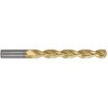 Q-Cobalt 135 Deg Wide Land Parabolic Jobber Length Drill Cleveland 2075-TN TiN HSS-CO 8% RHS/RHC,N20
