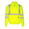 High-Visibility Sweatshirts, 3, R, Polyester, Lime, 5XL