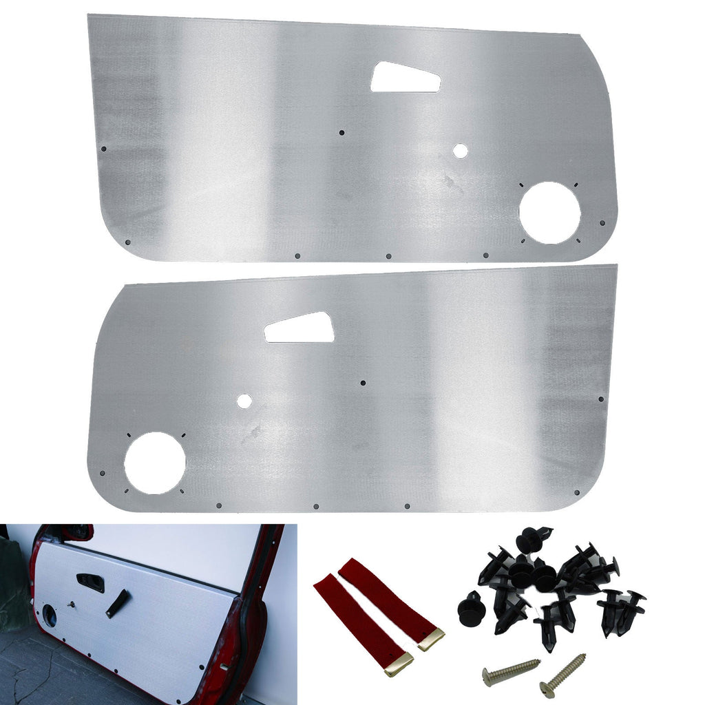 Aluminum Door Cards Panels For Honda Civic Si 92-95 Coupe Hatch EG Card US