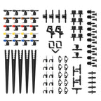 92-Piece Drip Irrigation Watering Essential Parts Kit 69500