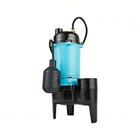 SewageEjectorPump,30ft,0.5hp,115VAC