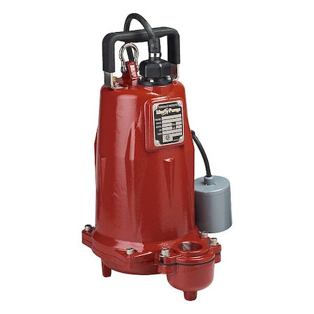 EffluentPump,25ft,15A,1.5hp,208to230VAC