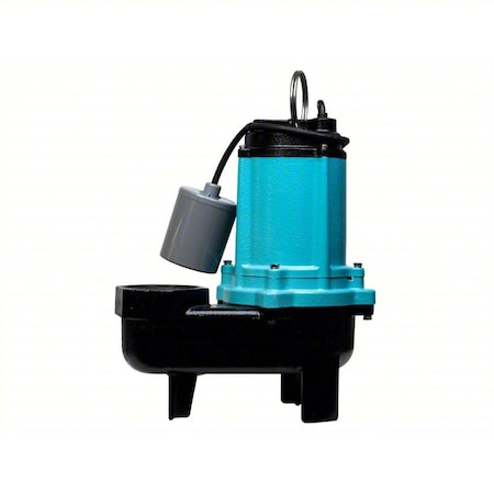 SewageEjectorPump,50ft,0.5hp,115VAC