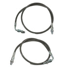 Front & Rear Brake Line Replacement Kit For 92-95 Honda Civic w/rear disc