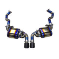 Titanium Valved Catback Exhaust for Porsche Boxster S Cayman S 987 987.1