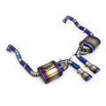 Titanium Valved Catback Exhaust for Porsche Boxster S Cayman S 987.2 2.7L