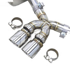 Stainless Valved Catback Exhaust for Porsche Boxster Cayman 981