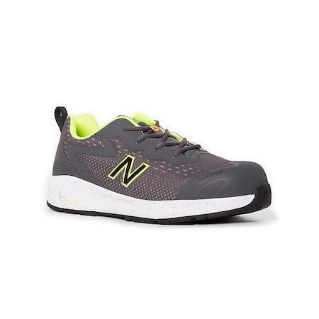 Men's Athletic Shoe, Gray/Lime, 11 1/2, MIDLOGIGR