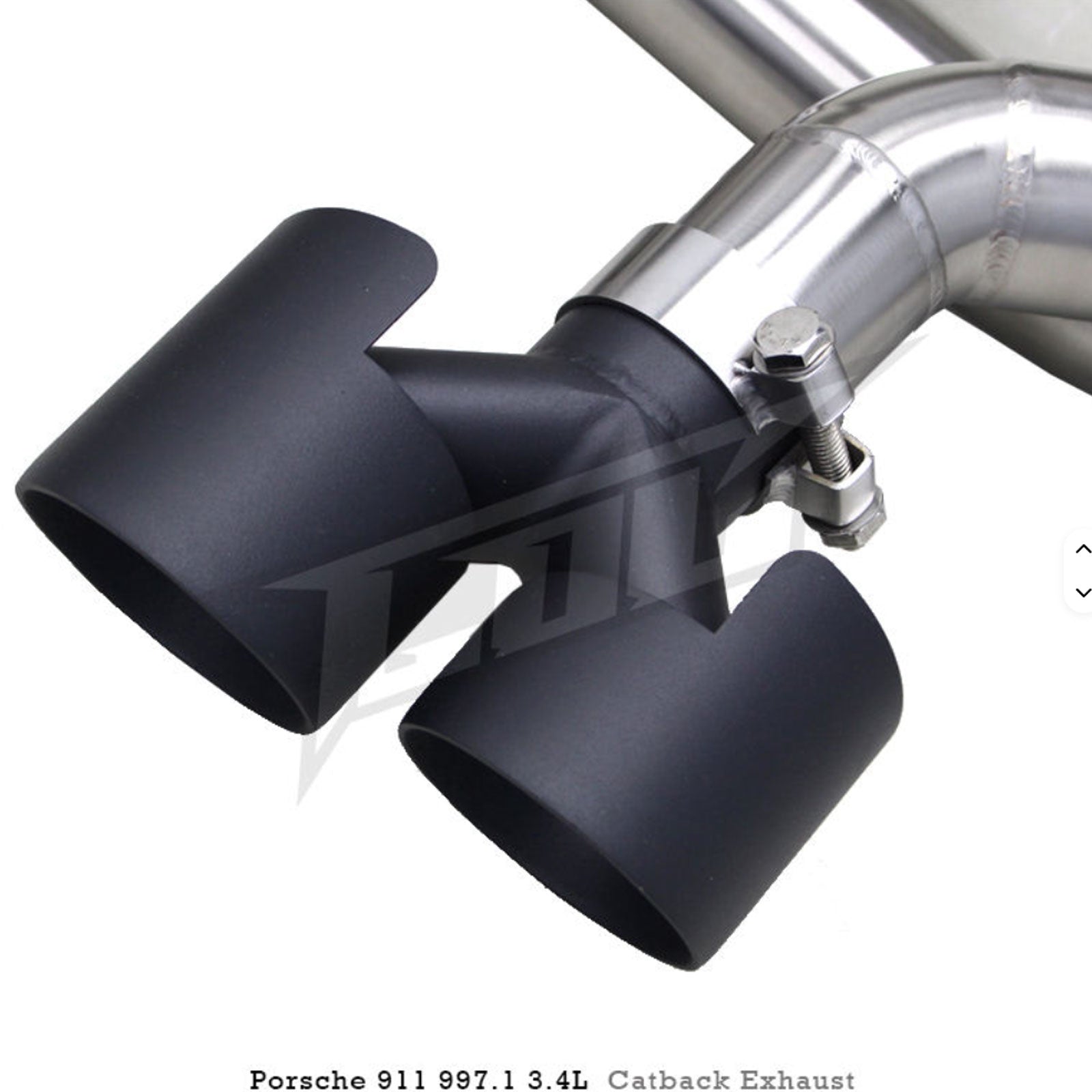 304ss Valved Catback Exhaust for Porsche 911 997.1 997.2 Carrera 4S