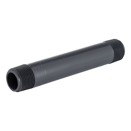 PVC NIPPLE,Gray,PVC