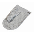 Drain Cleaning Mitt, Right-Hand, Leather with Steel Studs