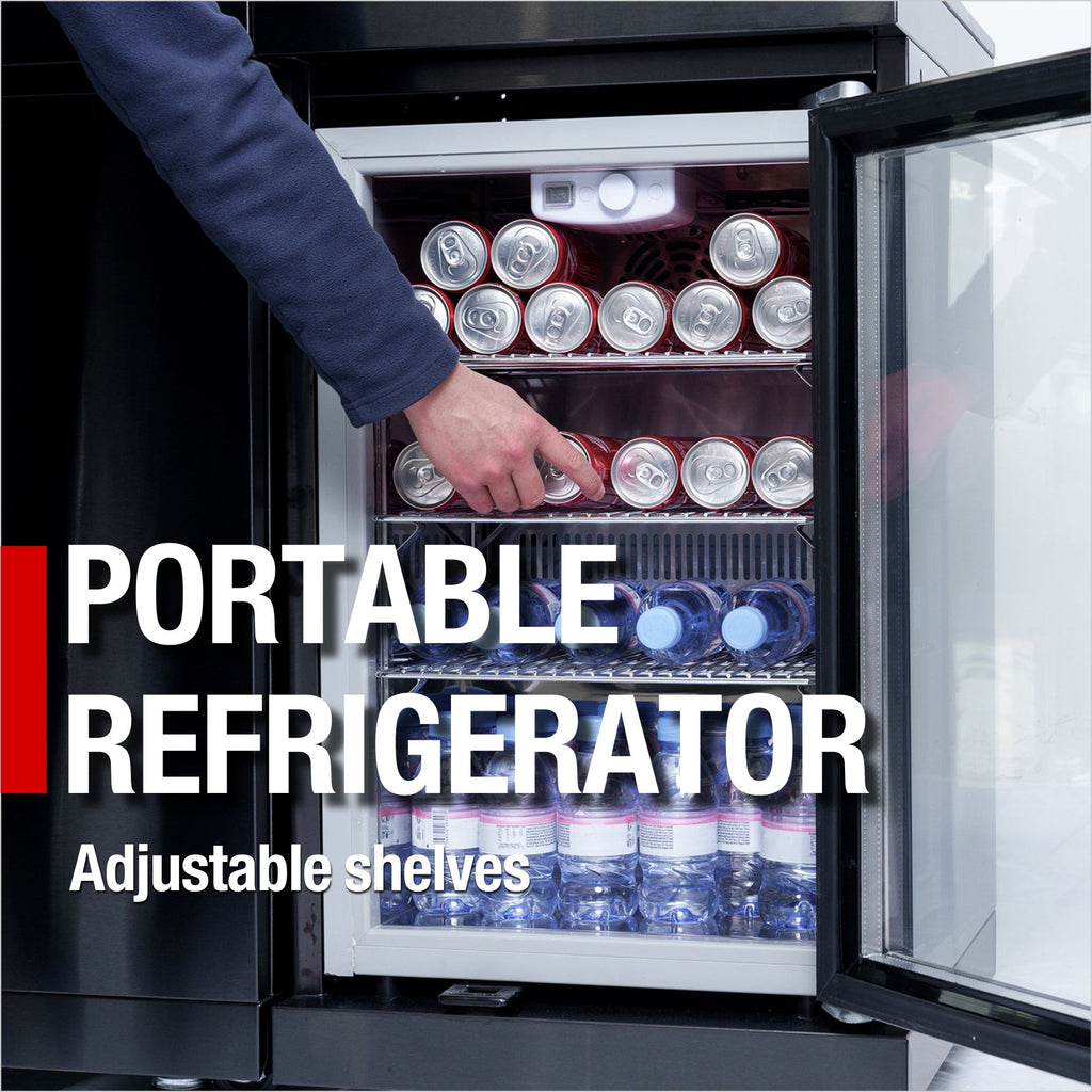 NG 85" 6-Burner 85,000 BTU Black Outdoor Kitchen Island Grill Refrigerator + Rotisserie Kit + Sink