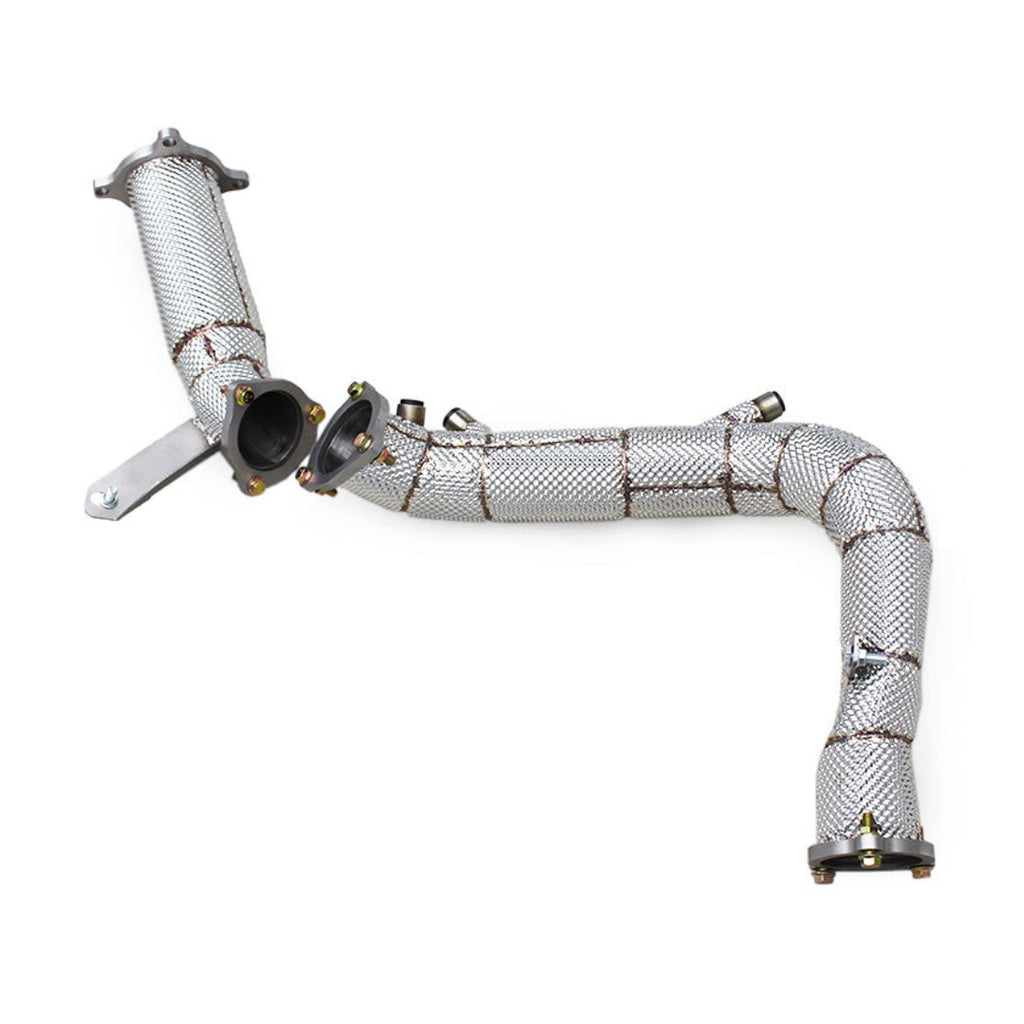 Catless High Flow 304 Stainless Exhaust Downpipe for Audi A5 2.0T