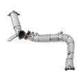 Catless High Flow 304 Stainless Exhaust Downpipe for Audi A5 2.0T