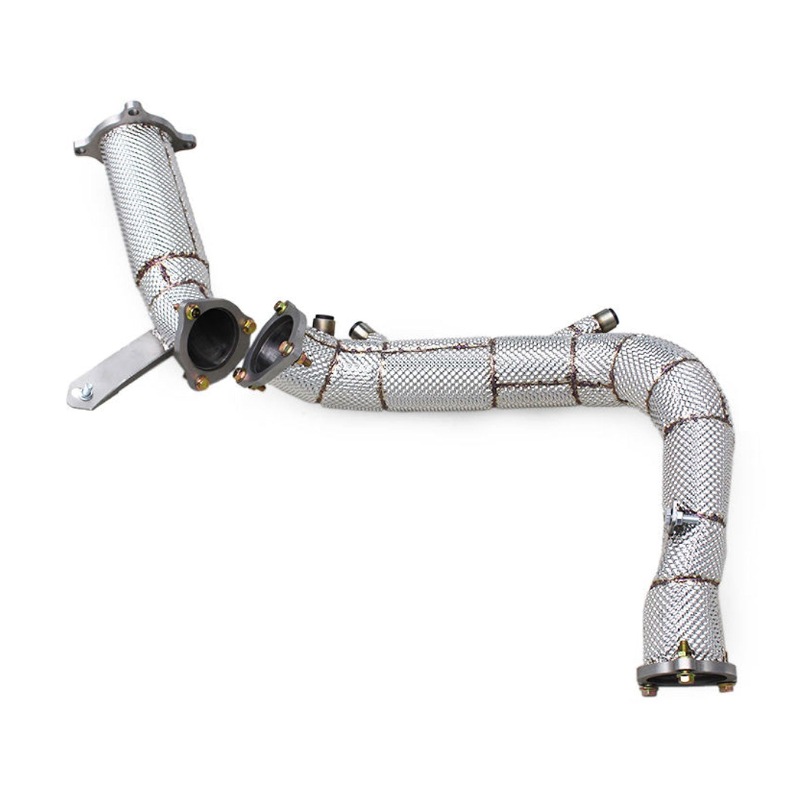 Catless High Flow 304 Stainless Exhaust Downpipe for Audi A5 2.0T