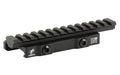 American Defense Mfg. AD-1700 |  Quick Detach Riser Mount |  Fits Picatinny |  Anodized Finish |  Black