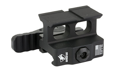 American Defense Mfg. AD-509T |  Optic Mount |  Co-Witness Height |  Anodized Finish |  Black |  Quick Release |  Fits Holosun 509T Footprint