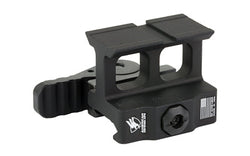 American Defense Mfg. AD-509T |  Optic Mount |  Lower 1/3 Height |  Anodized Finish |  Black |  Quick Release |  Fits Holosun 509T Footprint