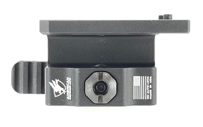 American Defense Mfg. AD-AEMS |  Quick Detach Mount |  1.93" High |  Anodized Finish |  Black |  Fits Holosun AEMS