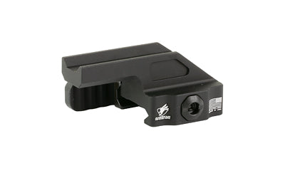American Defense Mfg. AD-B2 |  Quick Detach Mount |  1.64" Height |  Fits Trijicon ACOG |  Anodized Finish |  Black