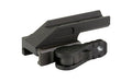 American Defense Mfg. AD-B2 |  Quick Detach Mount |  1.54" Height |  Fits Trijicon ACOG |  Anodized Finish |  Black