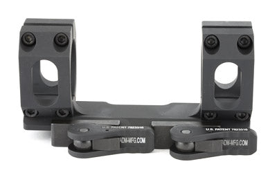 American Defense Mfg. AD-RECON-SL Scope Mount |  Dual Quick Detach |  Vertical Spit Rings |  30MM |  Low Height |  Black