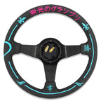 350mm Steering Wheel + Short Hub Adapter Kit For Mazda Miata RX-7 RX-8 MX-3 MX-6