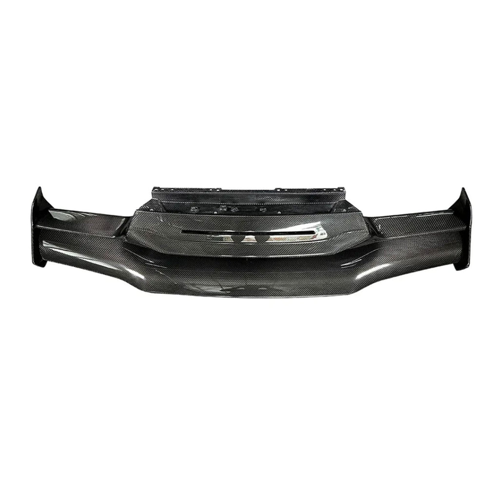 VRS Style Dry Carbon Fiber Rear Wing with Base Panel for Lamborghini Huracan LP580 LP610 EVO