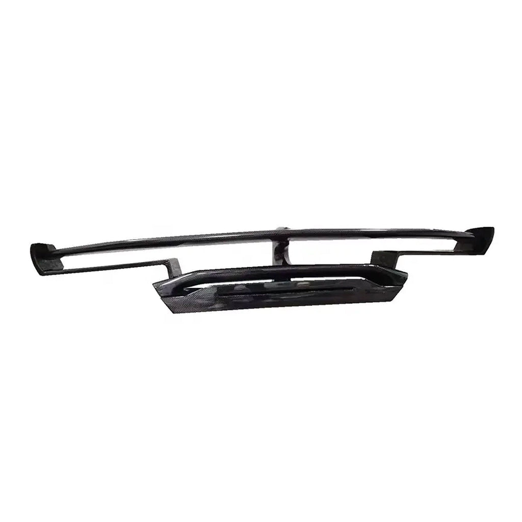 VRS Style Dry Carbon Fiber Rear Wing with Base Panel for Lamborghini Huracan LP580 LP610 EVO