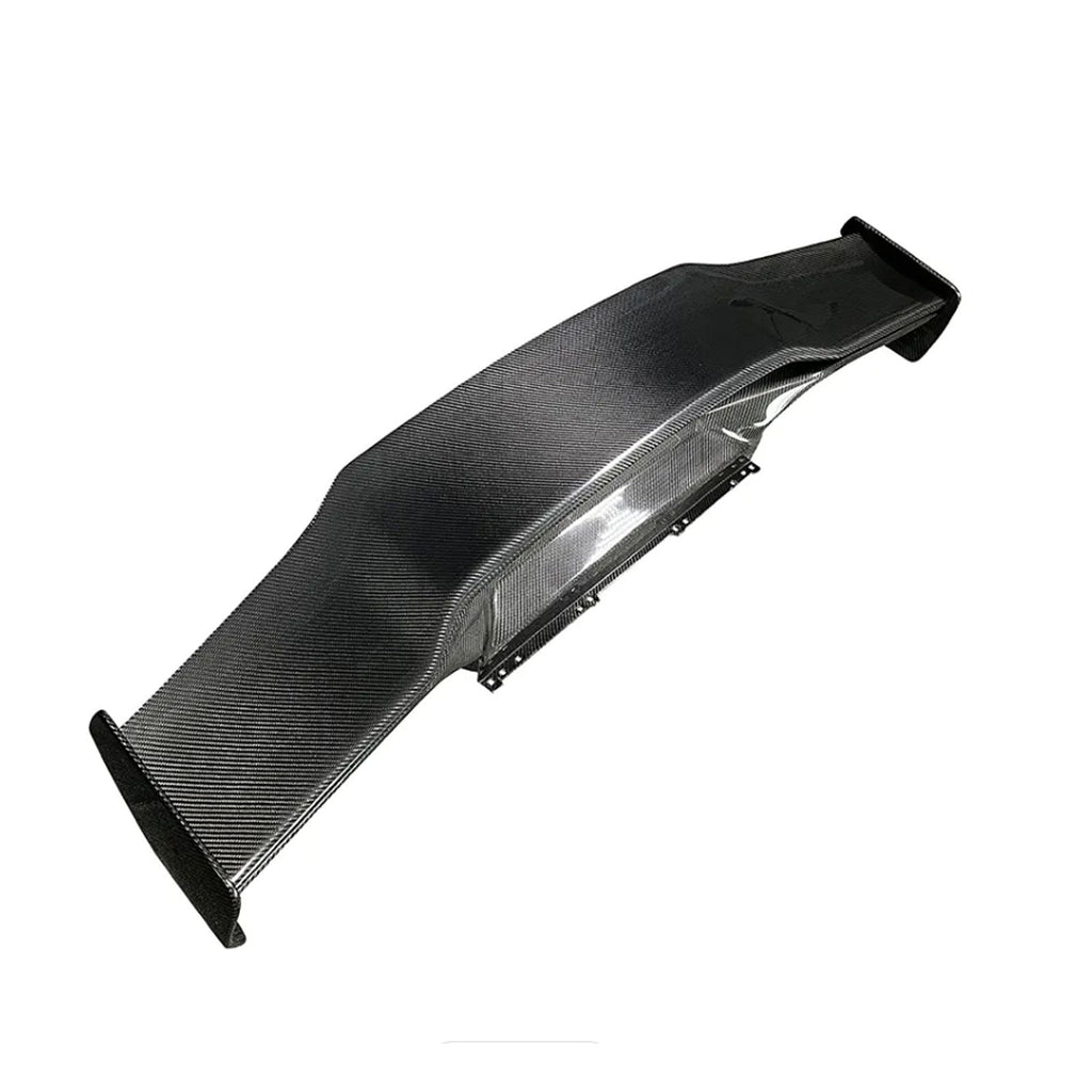 VRS Style Dry Carbon Fiber Rear Wing with Base Panel for Lamborghini Huracan LP580 LP610 EVO