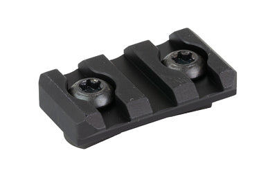 Arisaka Defense Low Profile Rail -  Fits Picatinny M-LOK -  3 Slot -  Anodized Finish -  Black