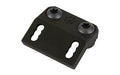 Arisaka Defense Offset Light Mount -  For SureFire Scout Light Weapon Lights -  Fits MLOK IWI Galil/Sig Sauer MPX -  Anodized Finish -  Black