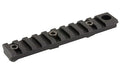 Arisaka Defense Rail Slider -  Picatinny Rail M-Lok -  3 Slot -  Fits M-LOK -  Integrated QD Mount -  Anodized Finish -  Black
