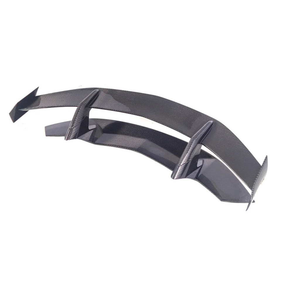 SVV Style Dry Carbon Fiber Rear Wing with Engine Hood for Lamborghini Aventador LP700 LP740 LP750 Coupe