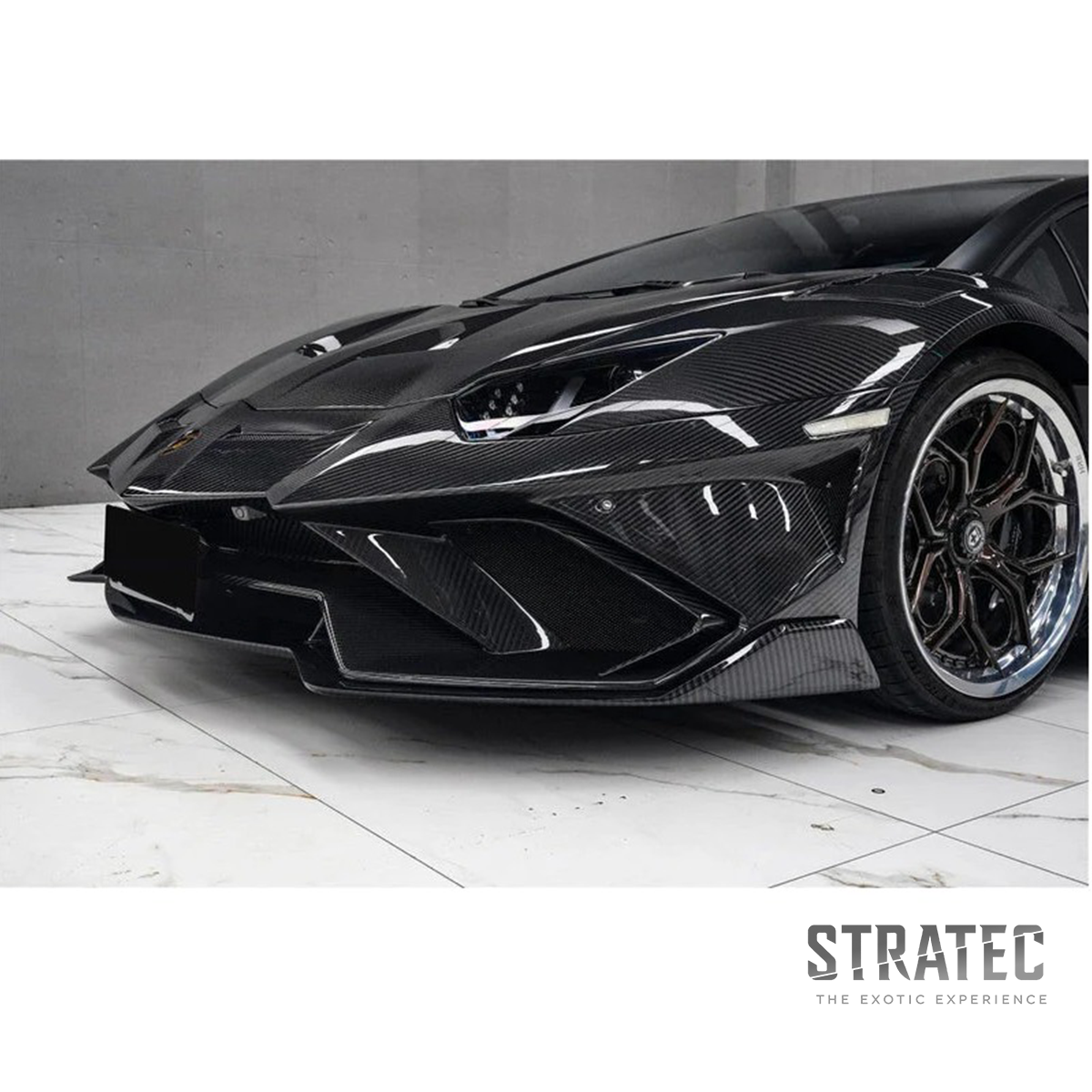 SVJ Style Full Carbon Fiber Aero Body Kit for Lamborghini Aventador LP700 LP740 LP750 Coupe