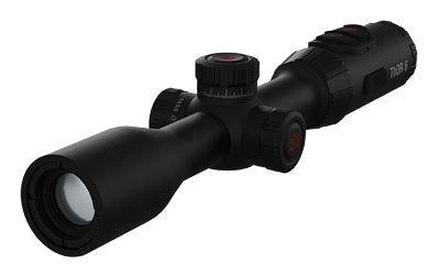ATN Corp ThOR 6 Elite |  Thermal Rifle Scope |  2.5-20X Magnification |  25mm Objective |  30mm Main Tube |  Multiple Reticles |  Black |  Includes Carry Case and Charging Cable