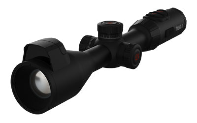 ATN Corp ThOR 6 Elite |  Laser Rangefinder |  3.5-28X Magnification |  35mm Objective |  30mm Main Tube |  Multiple Reticles |  Black |  Includes Carry Case and Charging Cable