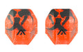 AXIL MX Plate |  Fits MX Pro/Electronic/Passive Earmuffs |  Biohazard Red