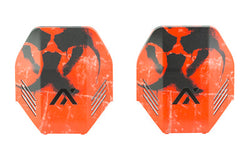 AXIL MX Plate |  Fits MX Pro/Electronic/Passive Earmuffs |  Biohazard Red