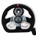 Steering Wheel + Short Hub Adapter Kit For Mustang Focus Fiesta Mazda